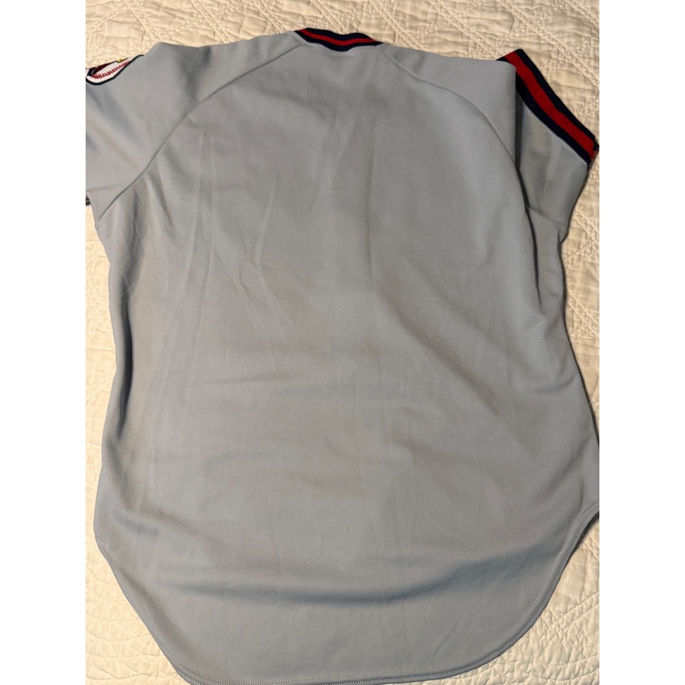 Rawlings California Angels Baseball Jersey Mens 50 Grey Vintage MLB Button USA - Picture 9 of 13